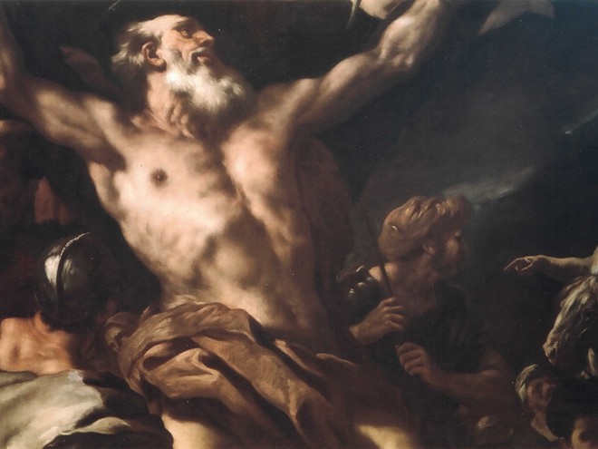 Luca Giordano - Crocifissione di Sant'Andrea (1675-80)